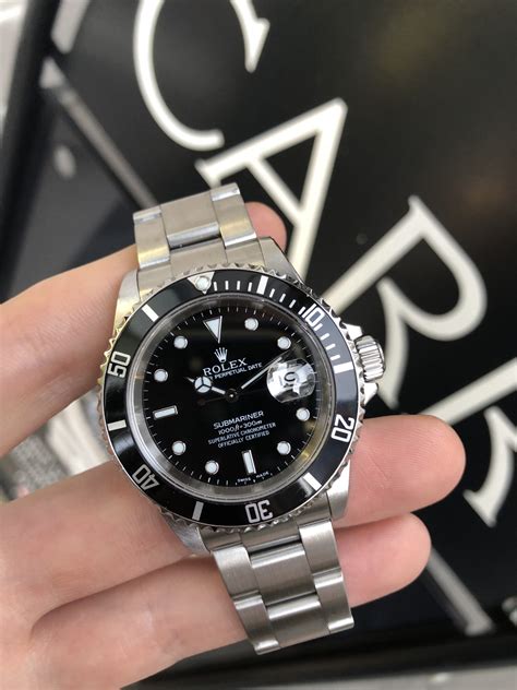 rolex 16610 strap size|rolex submariner 16610 price.